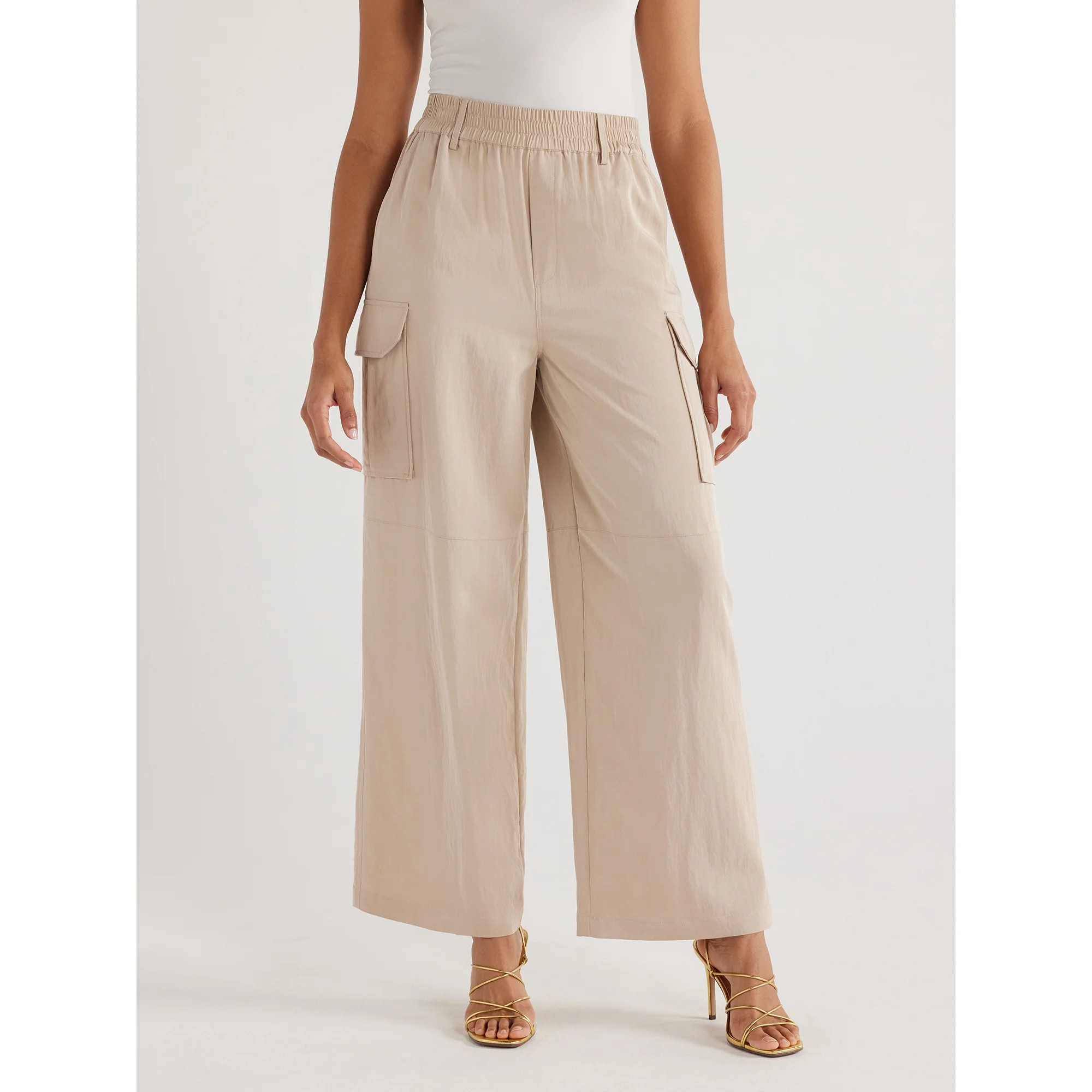 Scoop Women’s Cargo Pants, Sizes XS-XXL | Walmart (US)