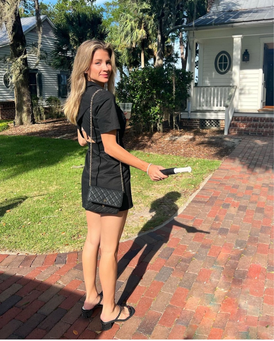 Shop Southern charm star Naomie Orlando’s classic quilted flap Chanel chain bag and studded sandals studded sandals

#LTKshoecrush #LTKitbag #LTKsalealert