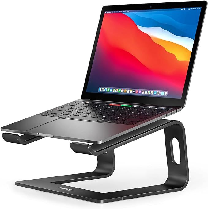 Nulaxy Laptop Stand, Ergonomic Aluminum Laptop Computer Stand, Detachable Laptop Riser Notebook H... | Amazon (US)