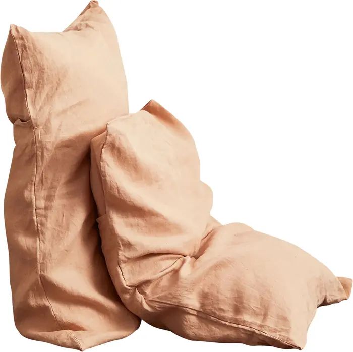 Set of 2 French Linen Pillowcases | Nordstrom