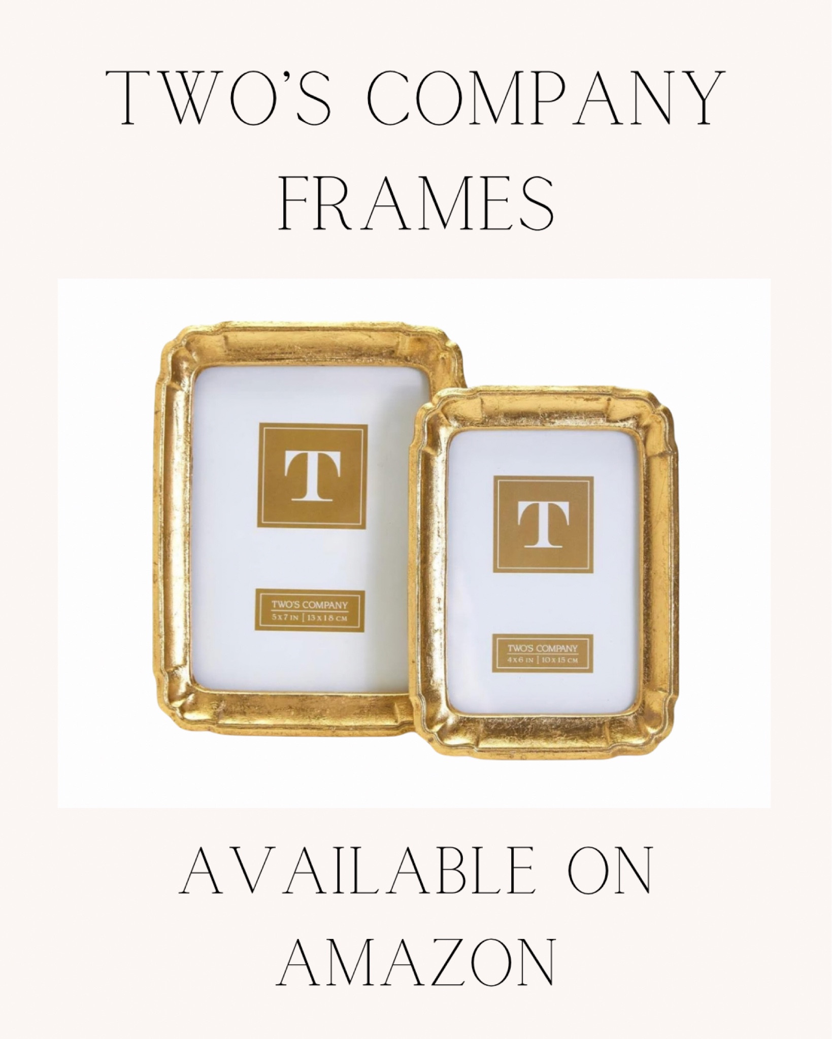 Two’s Company always coming in with the best photo frames! Some of my favorites.

#LTKGiftGuide #LTKhome #LTKfindsunder100