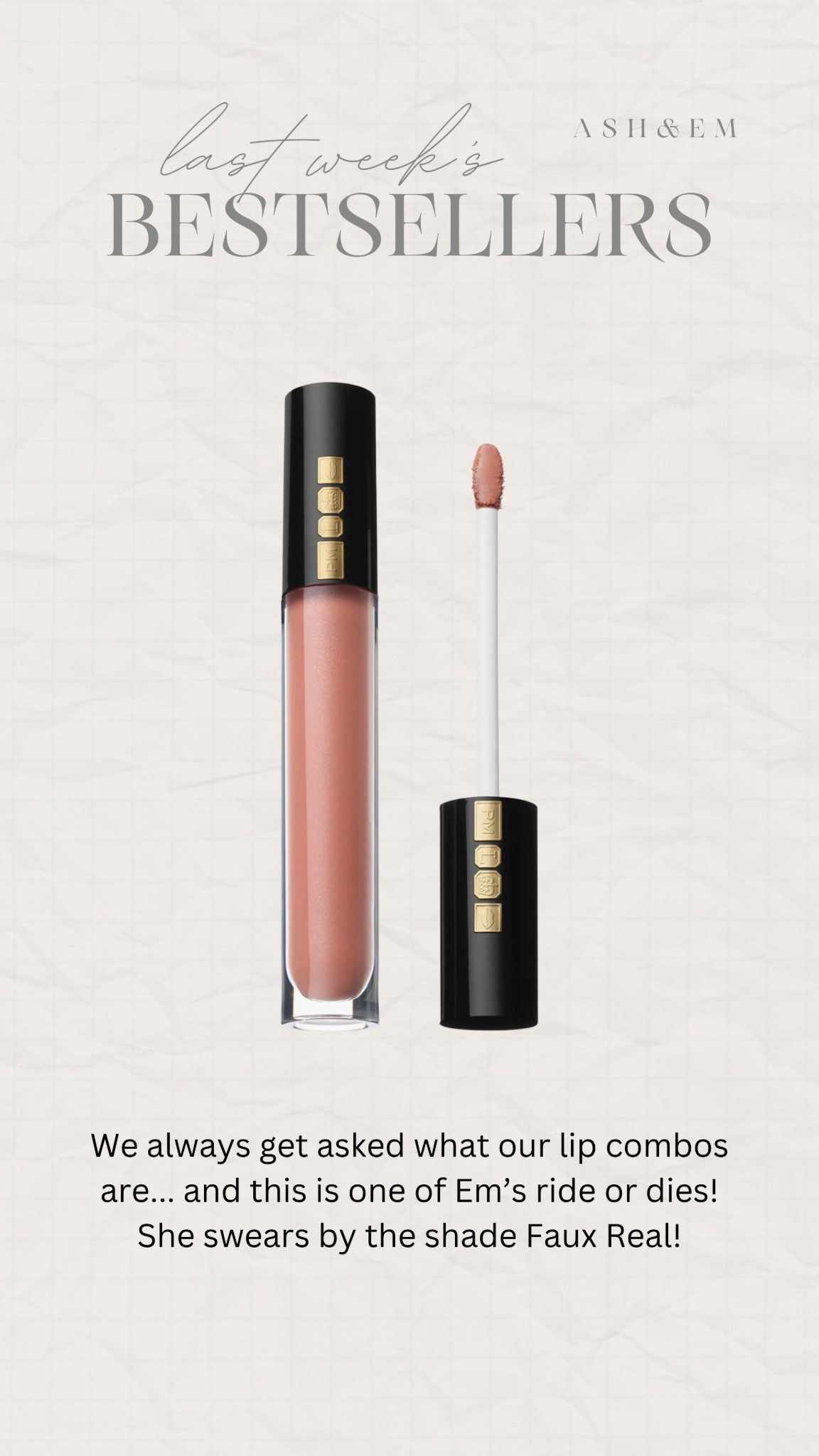 Em swears by shade Faux Real!! 