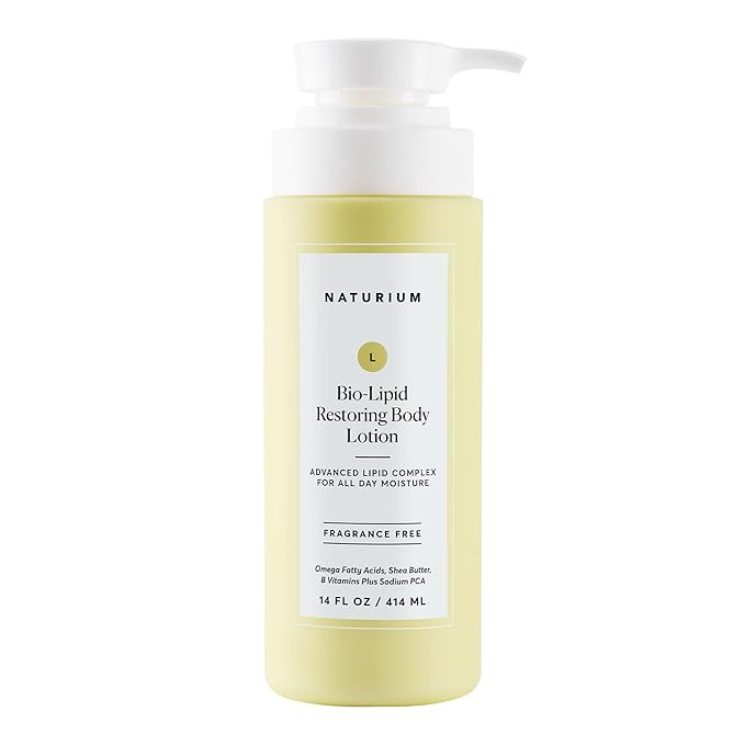 Naturium Bio-Lipid Restoring Moisturizing Body Lotion with Shea Butter, Fragrance Free, 14 oz | Amazon (US)