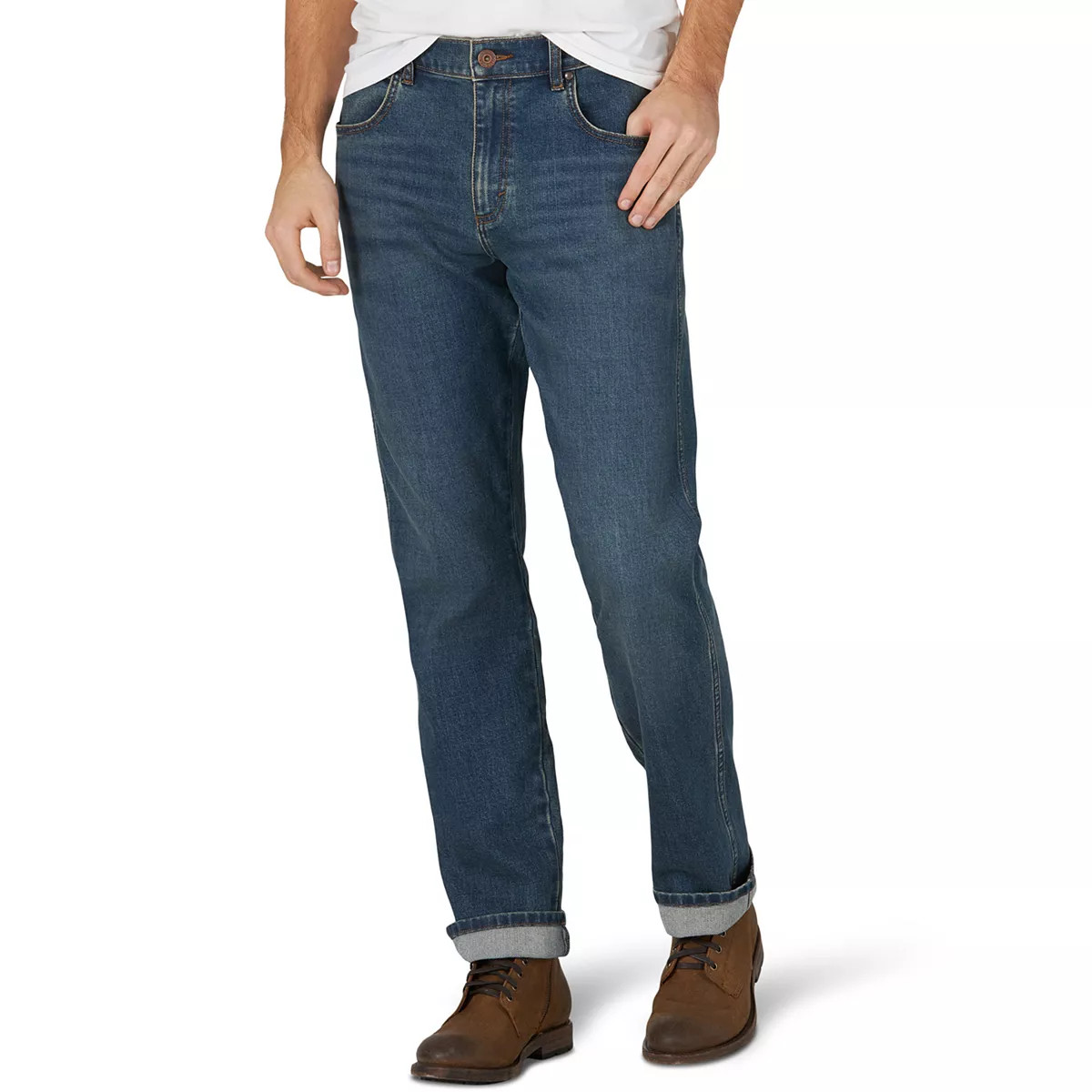 Men's Wrangler Weather Anything Slim-Fit Straight-Leg Jeans | Kohl's