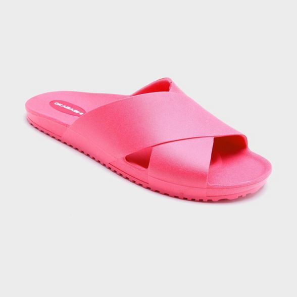 Women's Maddox Sustainable Crossband Slide Sandals - Okabashi | Target