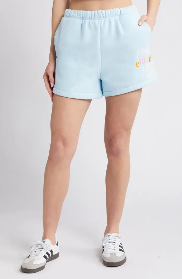 Your Emotions Are Valid Sweat Shorts | Nordstrom