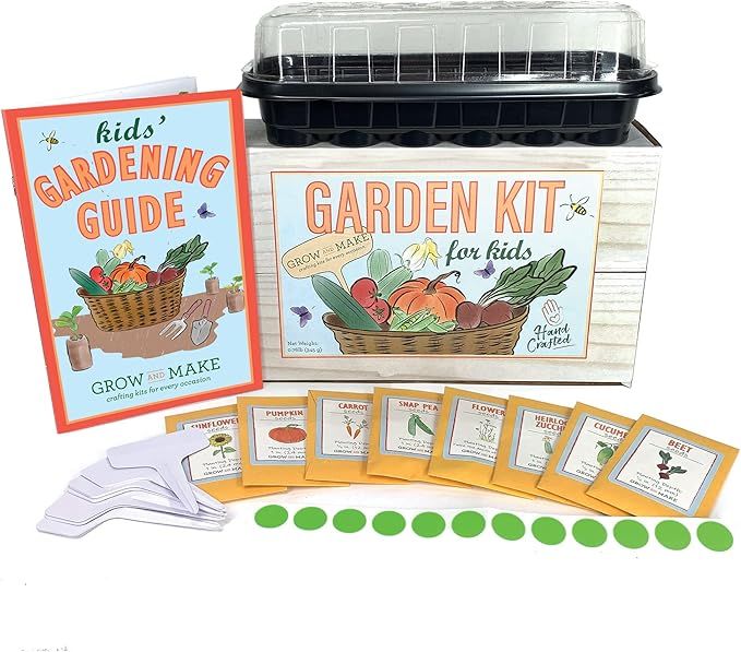DIY Garden Kit for Kids - Learn How to Grow Your Own Vegetables and Flowers with Supplies from Gr... | Amazon (US)