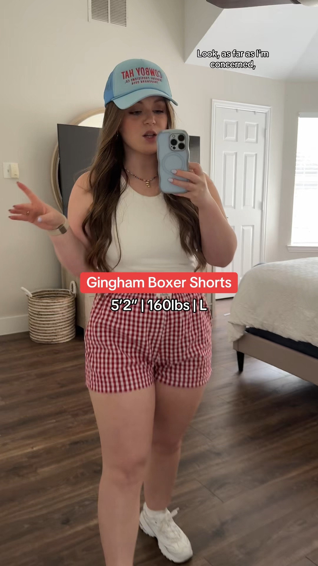 My favorite gingham boxer shorts! These would be so perfect for the 4th of July!!❤️🤍💙 Wearing a size L

#LTKMidsize