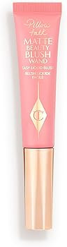 Charlotte Tilbury Pillow Talk Matte Liquid Blush Wand - Matte Blush for Cheeks with Cushion Appli... | Amazon (US)