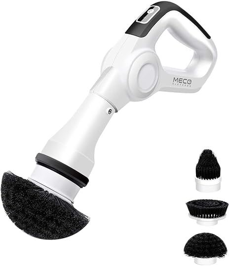 MECO Electric Spin Scrubber, Power Scrubber Cordless High Rotation Handheld Bathroom Scrubber Rec... | Amazon (US)