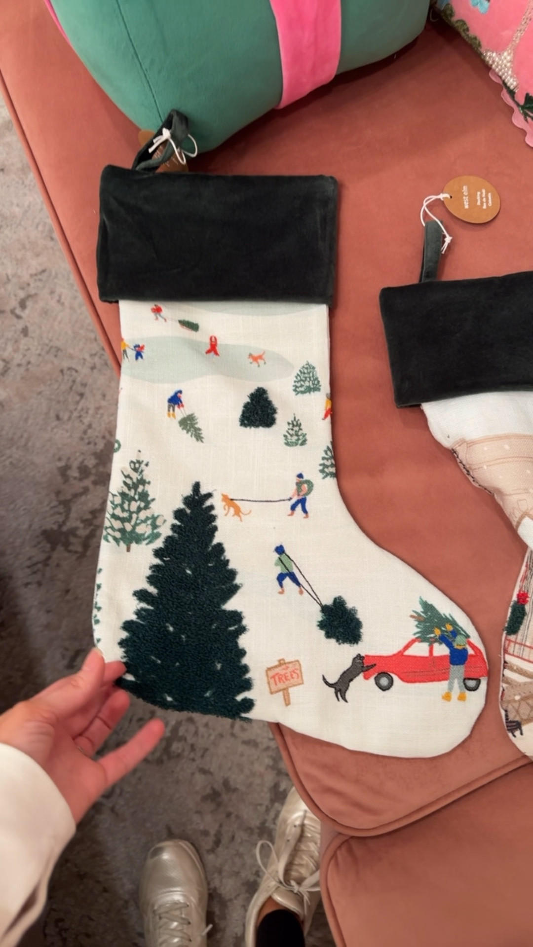 Cannot get OVER how stinkin’ adorable these Christmas stockings are! 😍 The velvet tops, the retro vibe, the cozy scenes. They’re perf, and they’re 30% off right now! 
💚 🎄❤️

#LTKCyberWeek #LTKSaleAlert #LTKHoliday