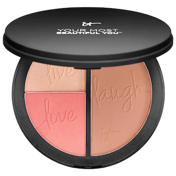 Your Most Beautiful You Anti-Aging Matte Bronzer, Radiance Luminizer & Brightening Blush Palette | Sephora (CA)