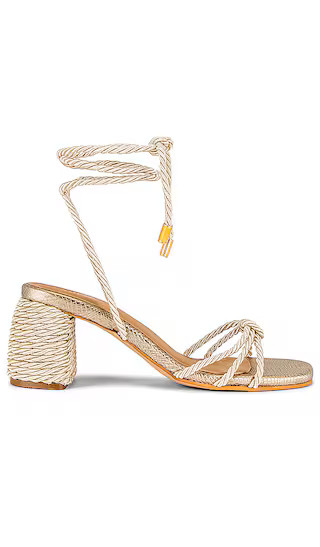 Selena Sandal in Champagne | Revolve Clothing (Global)