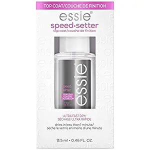 essie Nail Care, 8-Free Vegan, Speed Setter Top Coat, quick-dry nail polish, 0.46 fl oz | Amazon (US)