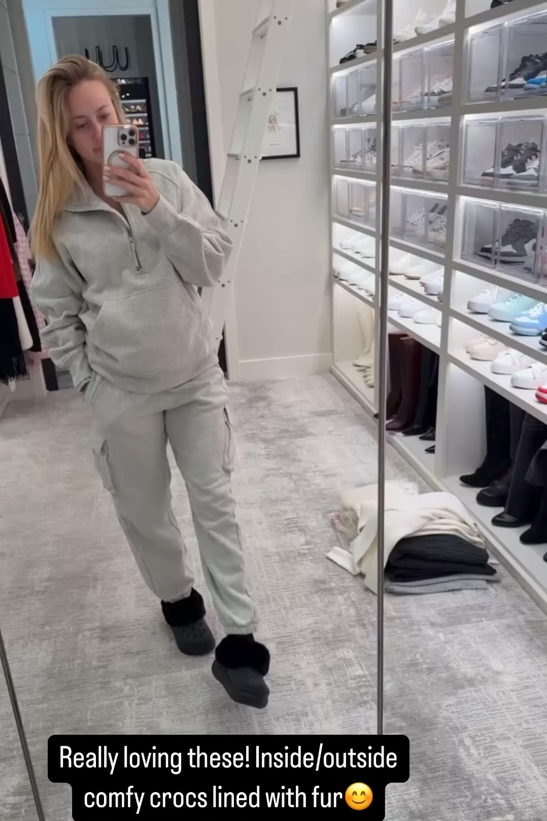 And I have been living in matching sweat sets lately! 

#LTKBump #LTKShoeCrush #LTKWatchNow