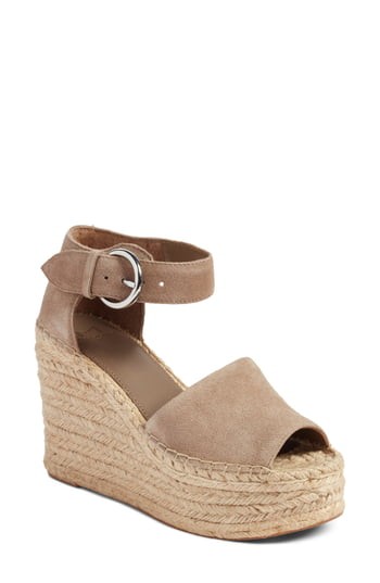 Women's Marc Fisher Ltd Alida Espadrille Platform Wedge, Size 5 M - Beige | Nordstrom