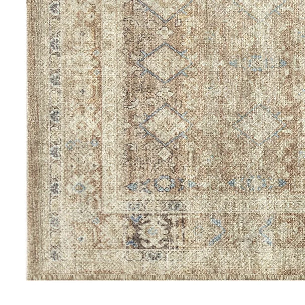 Better Homes & Gardens Brown Diamond Persian Indoor 24" x 36" Accent Rug | Walmart (US)