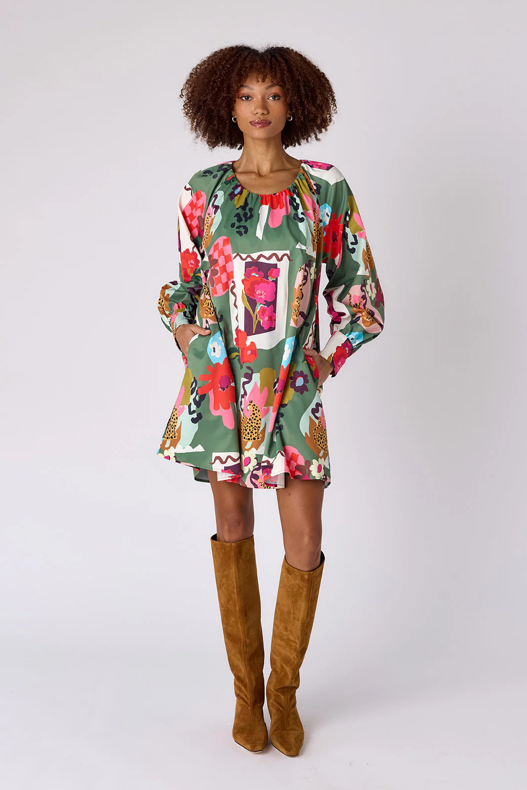 Bentley Dress in Untamed | CROSBY by Mollie Burch | CROSBY by Mollie Burch