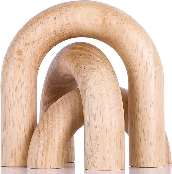 XMGZQ Wood Arch Decorative Objects Coffee Table Decor Items,Neutral Home Decor for Shelves,Small ... | Amazon (CA)