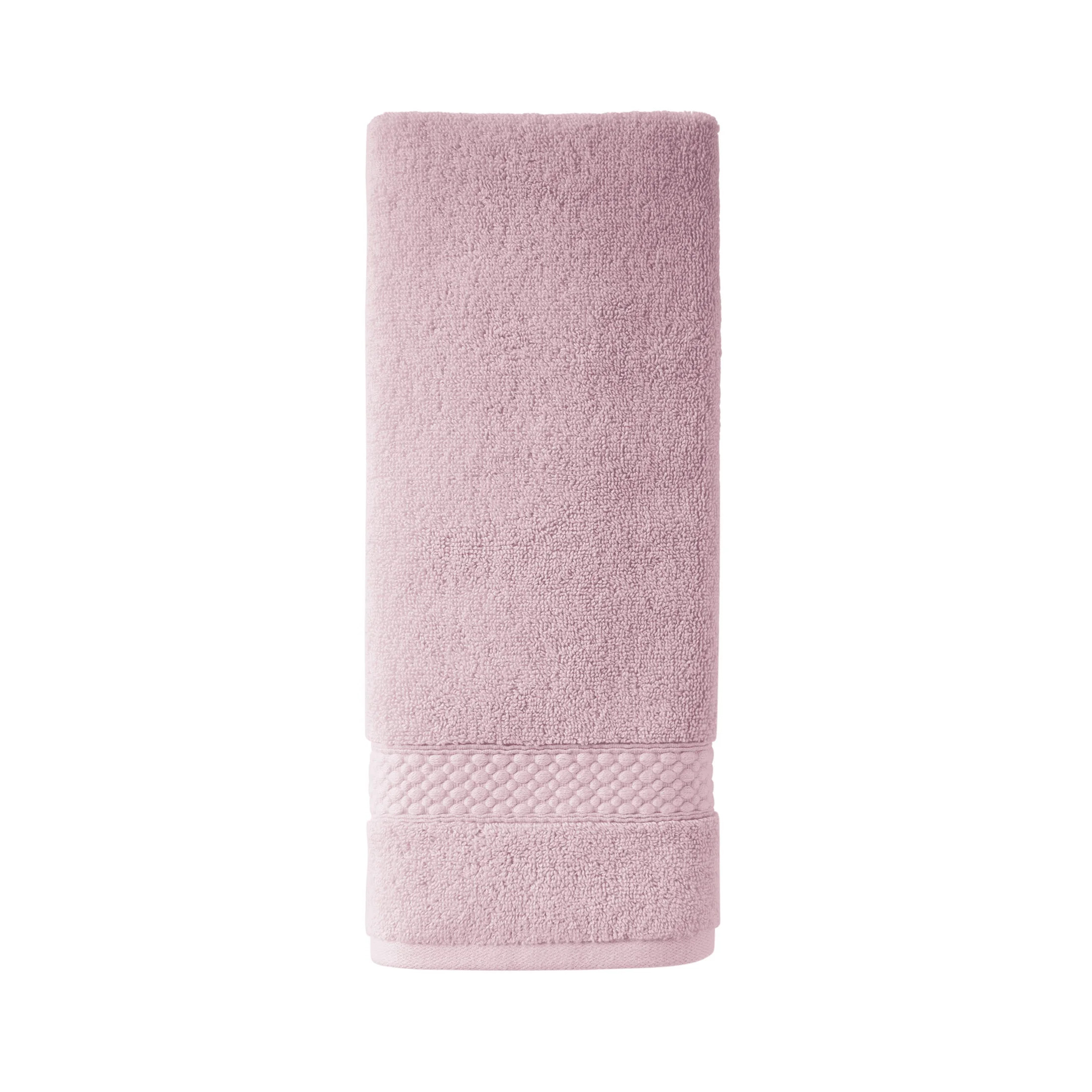 Beautiful Dobby Hand Towel, 28" x 16", Rose Pink by Drew Barrymore | Walmart (US)
