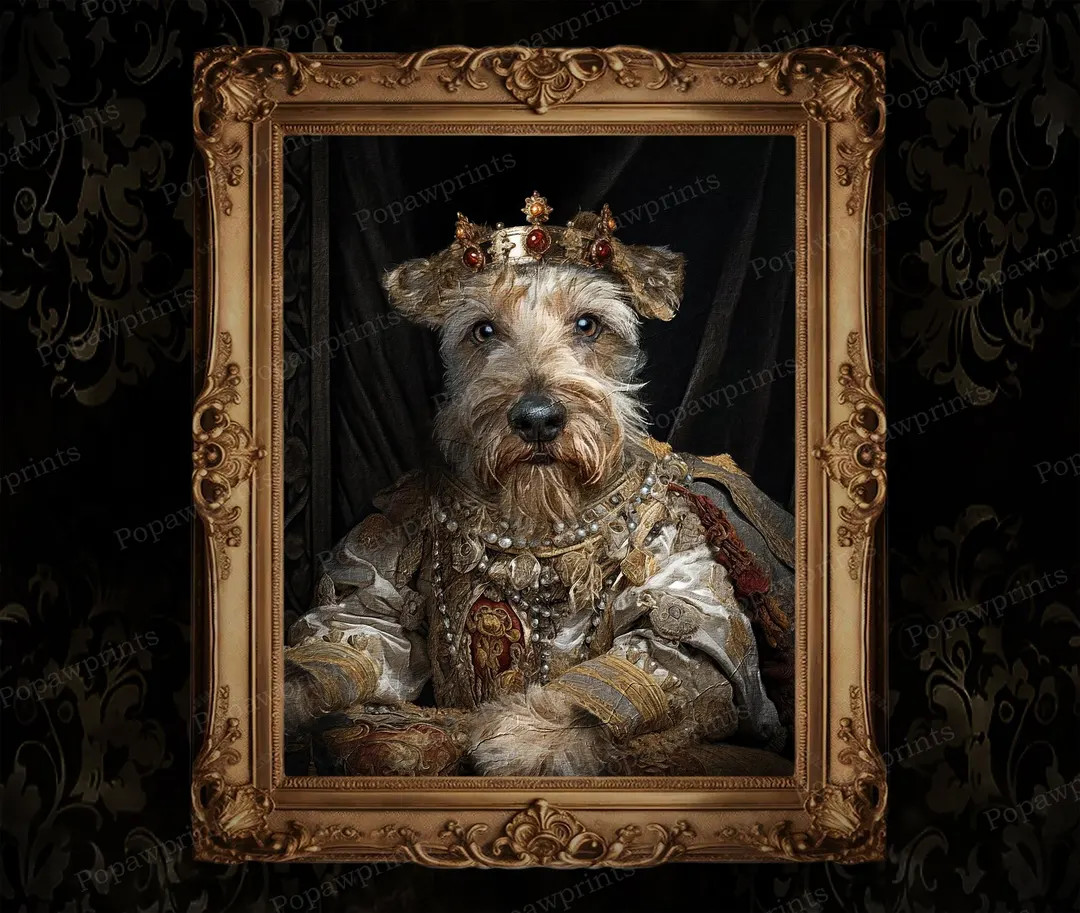 Custom Renaissance Pet Portrait, Turn Your Pet Photo Into Renaissance Portrait, Unique Gift Ideas... | Etsy (US)