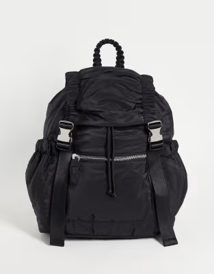 Topshop scrunchie nylon backpack | ASOS (Global)