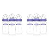 Lansinoh Baby Bottles for Breastfeeding Babies, 8 Ounces, 3 count (Pack of 2) | Amazon (US)