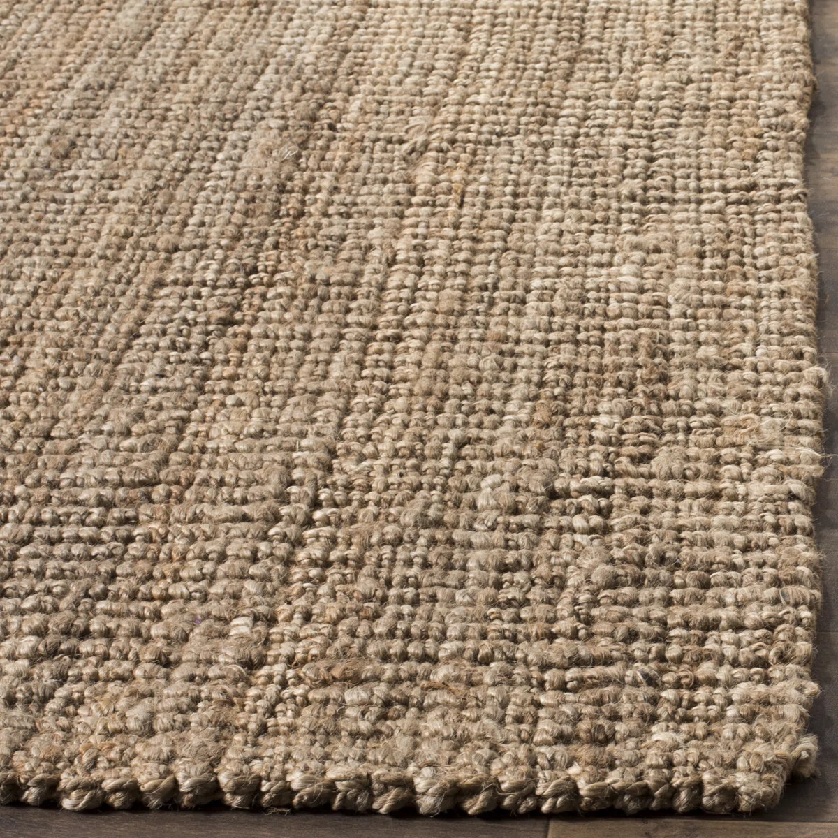 Alda Natural Gray Hand-Woven Jute Rug | Joss & Main