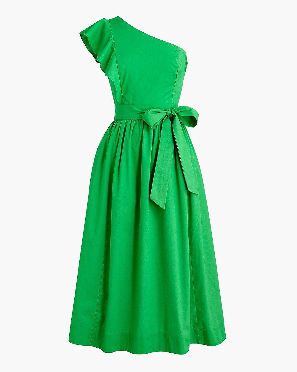 One-shoulder midi dress | J.Crew Factory