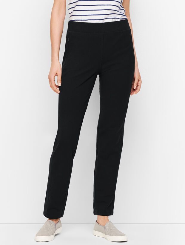 Everyday Straight Leg Yoga Pants | Talbots