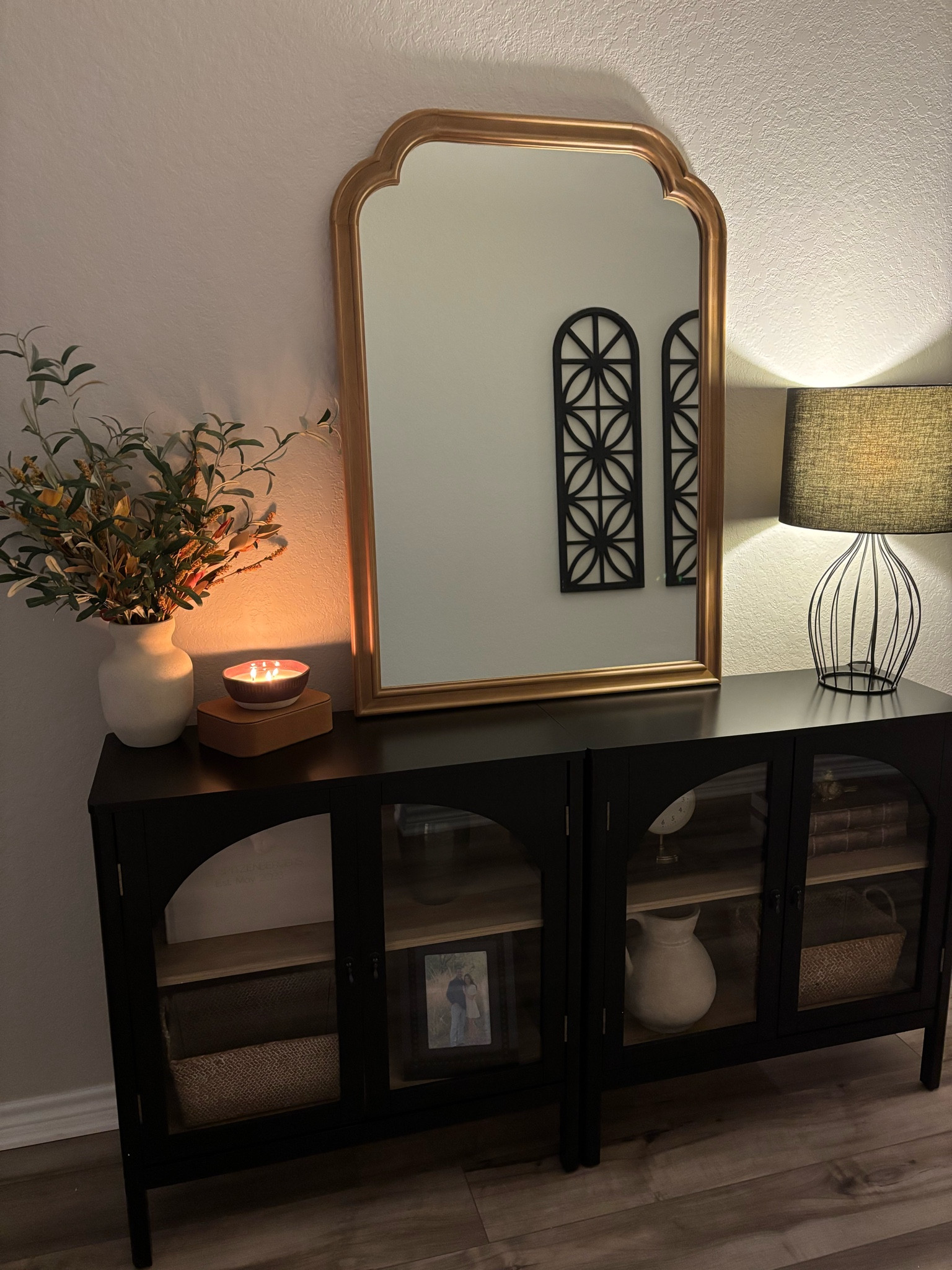 New entry table/ cabinet is my favorite spot in the home! 🕯️💓 

#LTKHome #LTKStyleTip #LTKFallSale