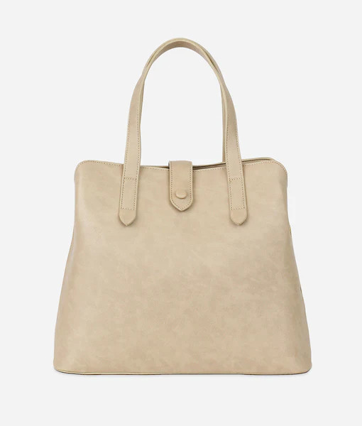 The Satchel Bag - Taupe | Fawn Design