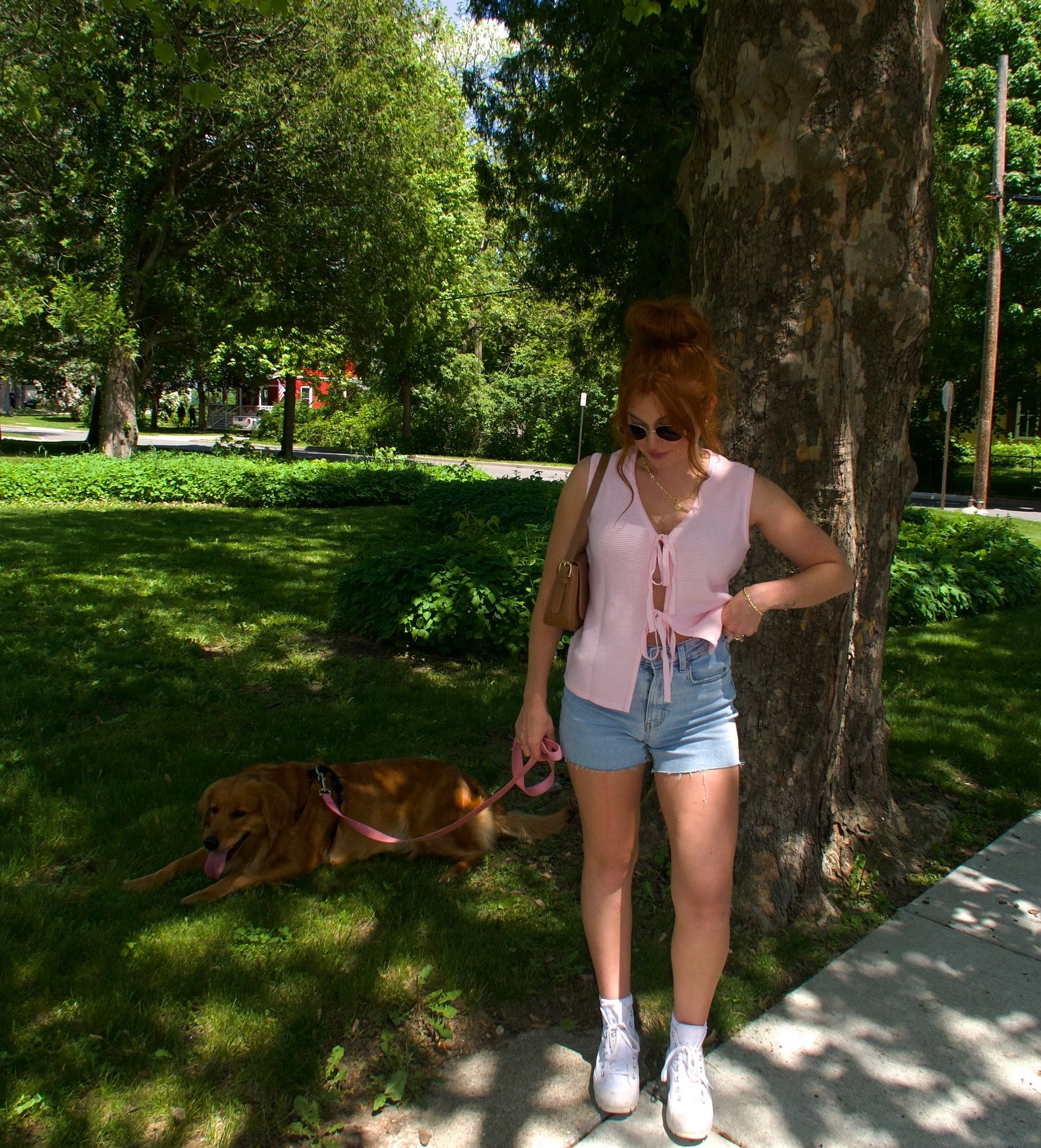 steps w bae 🐾🩷🐶

#LTKPetite #LTKSummerEdit #LTKStyleTip