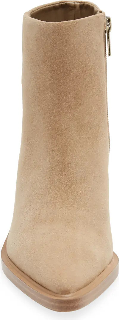 Vince Camuto Rinvalla Pointed Toe Leather Bootie | Nordstrom | Nordstrom