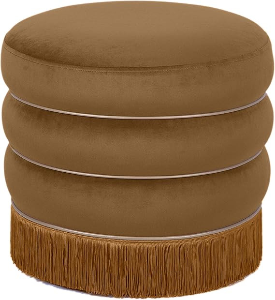 Tov Furniture Lakka Green Ottoman (Chocolate) | Amazon (US)