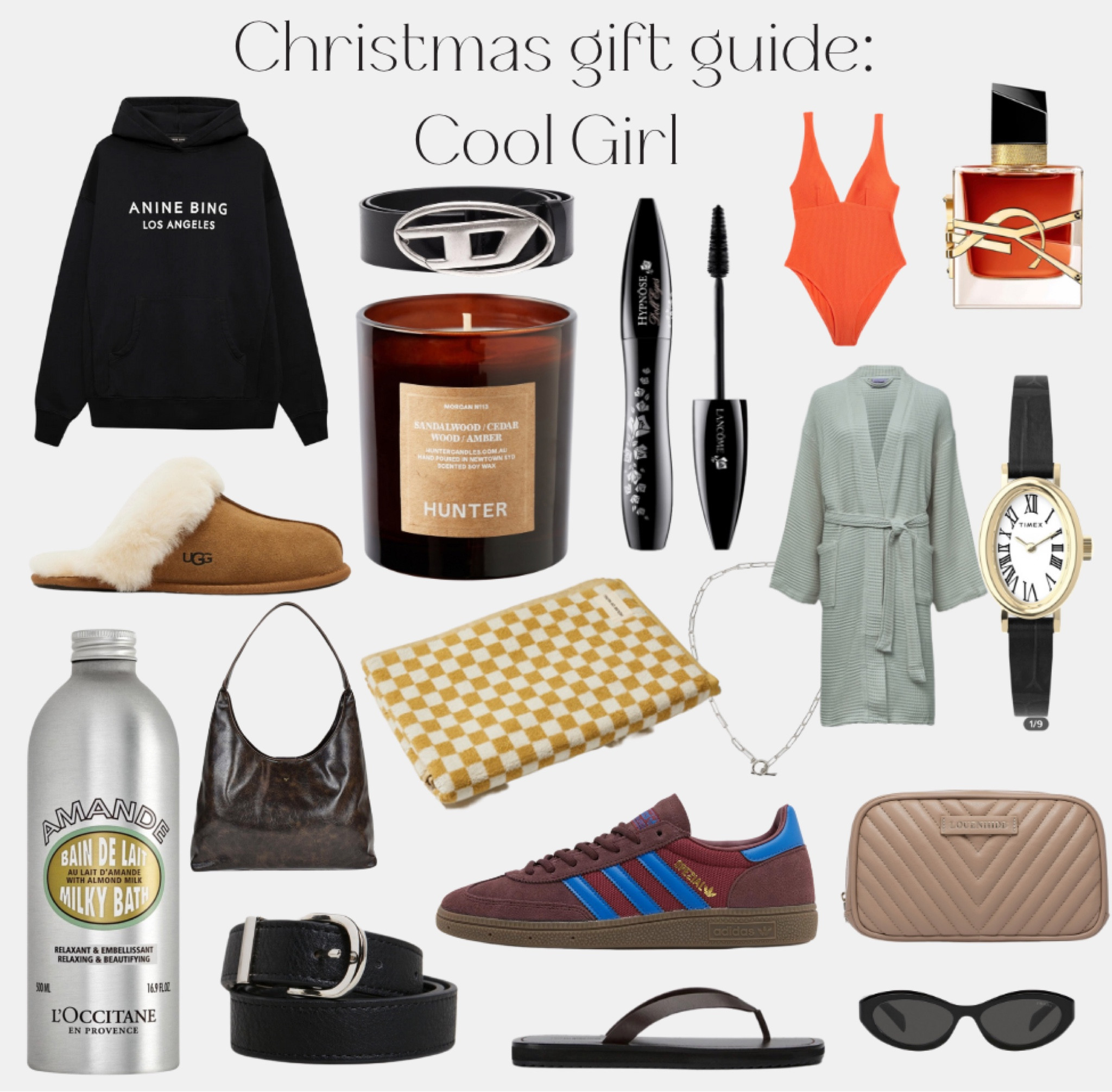 A perfect gift guide for that cool girl in your life! 🖤🎄🎁

#LTKspring #LTKaustralia #LTKstyletip