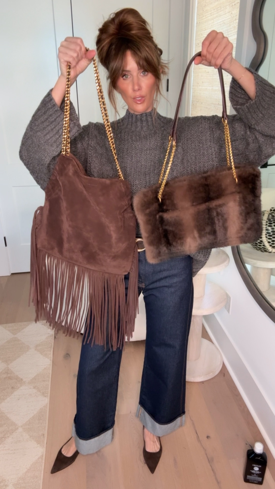 cable knit walmart sweater you need to grab 

#LTKFindsUnder50 #LTKOver40 #LTKootd