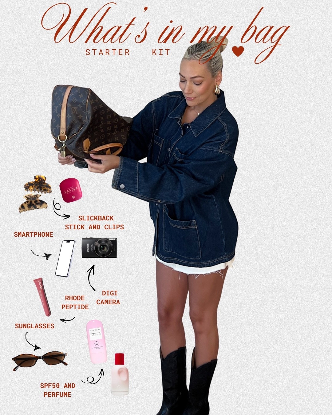 What’s in my bag, starter kit 👛


Essentials, beauty products, must have products 

#LTKU #LTKBeauty #LTKSeasonal