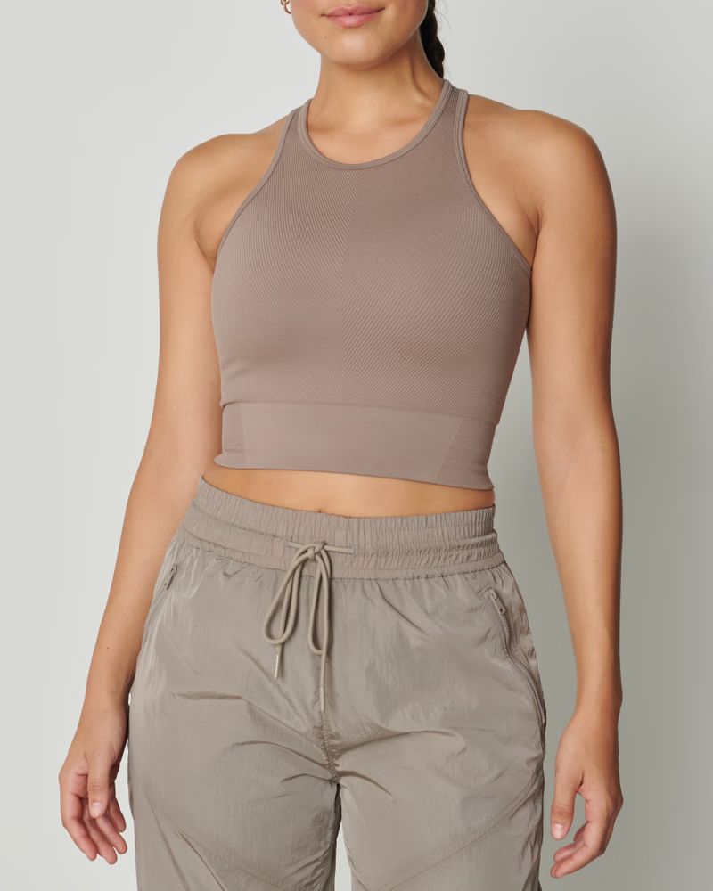 Women's YPB Seamless Ribbed Scuba Tank | Women's Tops | Abercrombie.com | Abercrombie & Fitch (US)
