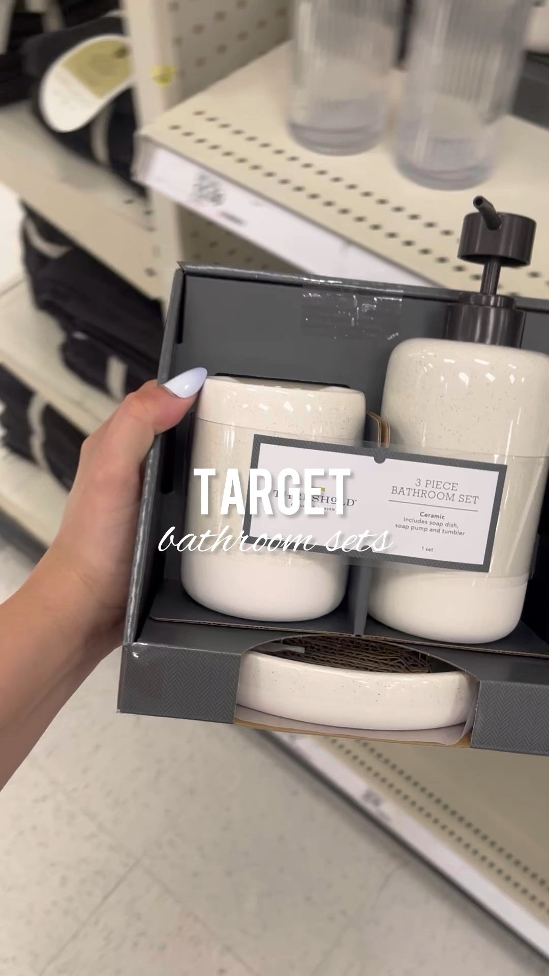 Threshold 3 piece bathroom sets 

Bathroom refresh  bathroom decor  home decor  target home 

#LTKFindsUnder50 #LTKStyleTip #LTKHome