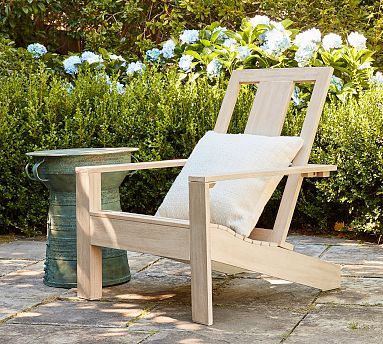 Indio FSC® Eucalyptus Adirondack Outdoor Lounge Chair | Pottery Barn (US)