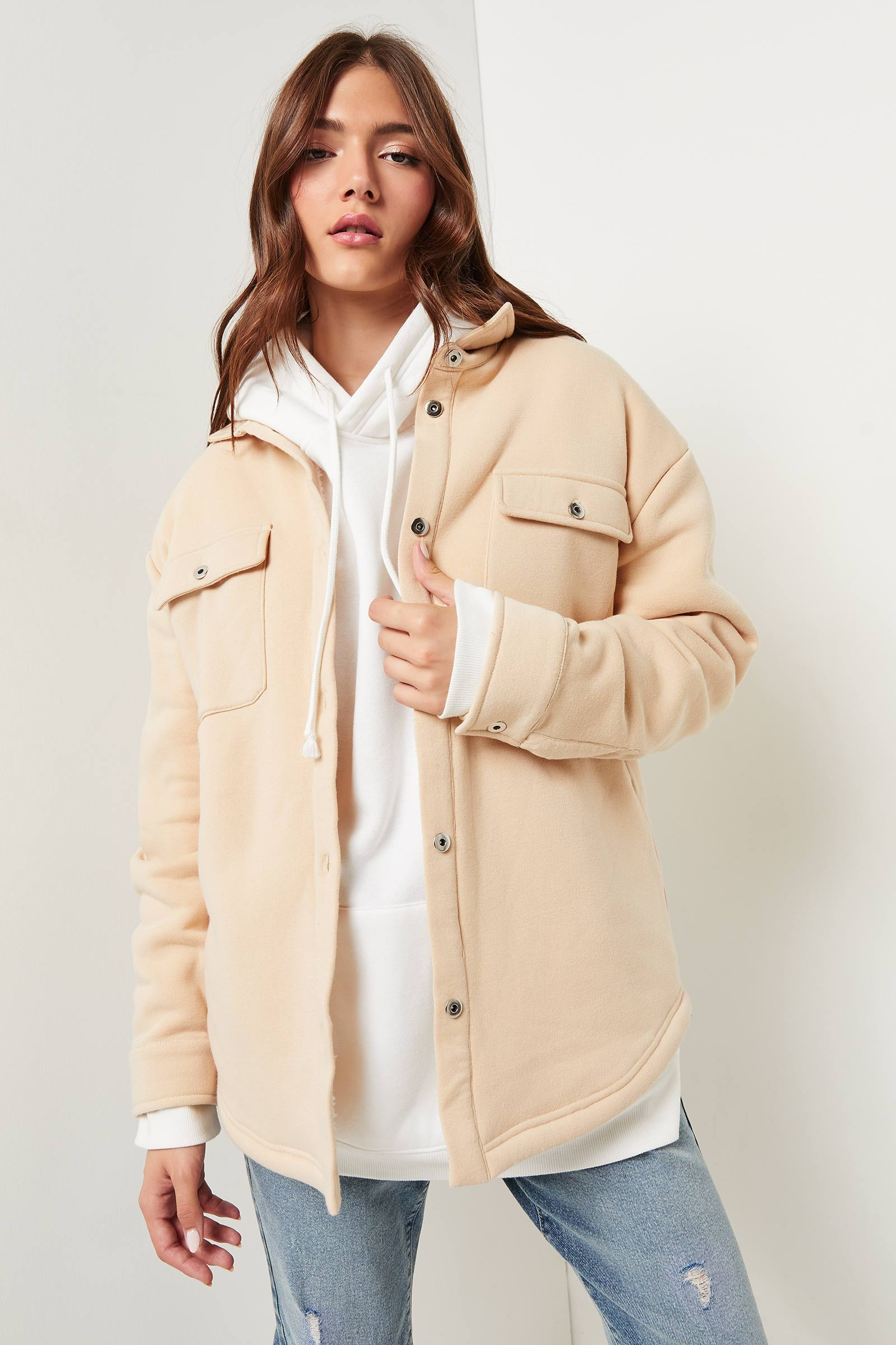 Fleece Shacket | Ardene
