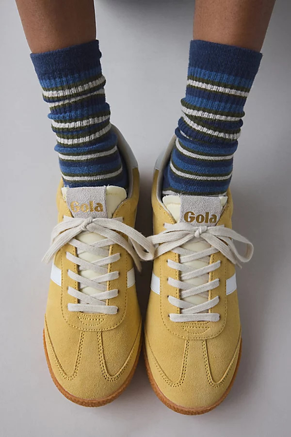Gola Women's Elan Sneaker in Pollen/White, Women's at Urban Outfitters | Urban Outfitters (US and RoW)