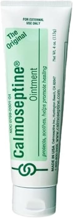 Calmoseptine Ointment by Calmoseptine for Skin irritations, Diaper Rash, Heat Rash, Insect Bites,... | Amazon (US)
