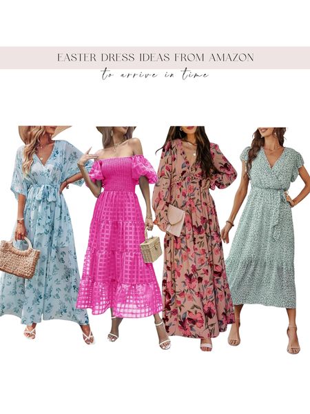 Easter dress ideas for her that will arrive in time from Amazon

#LTKSeasonal #LTKFestival