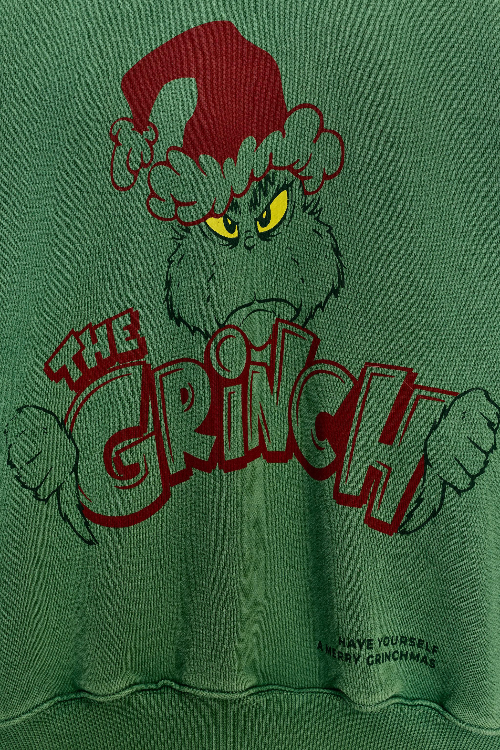 GRINCH™ CHRISTMAS WASHED EFFECT SWEATSHIRT | Zara US
