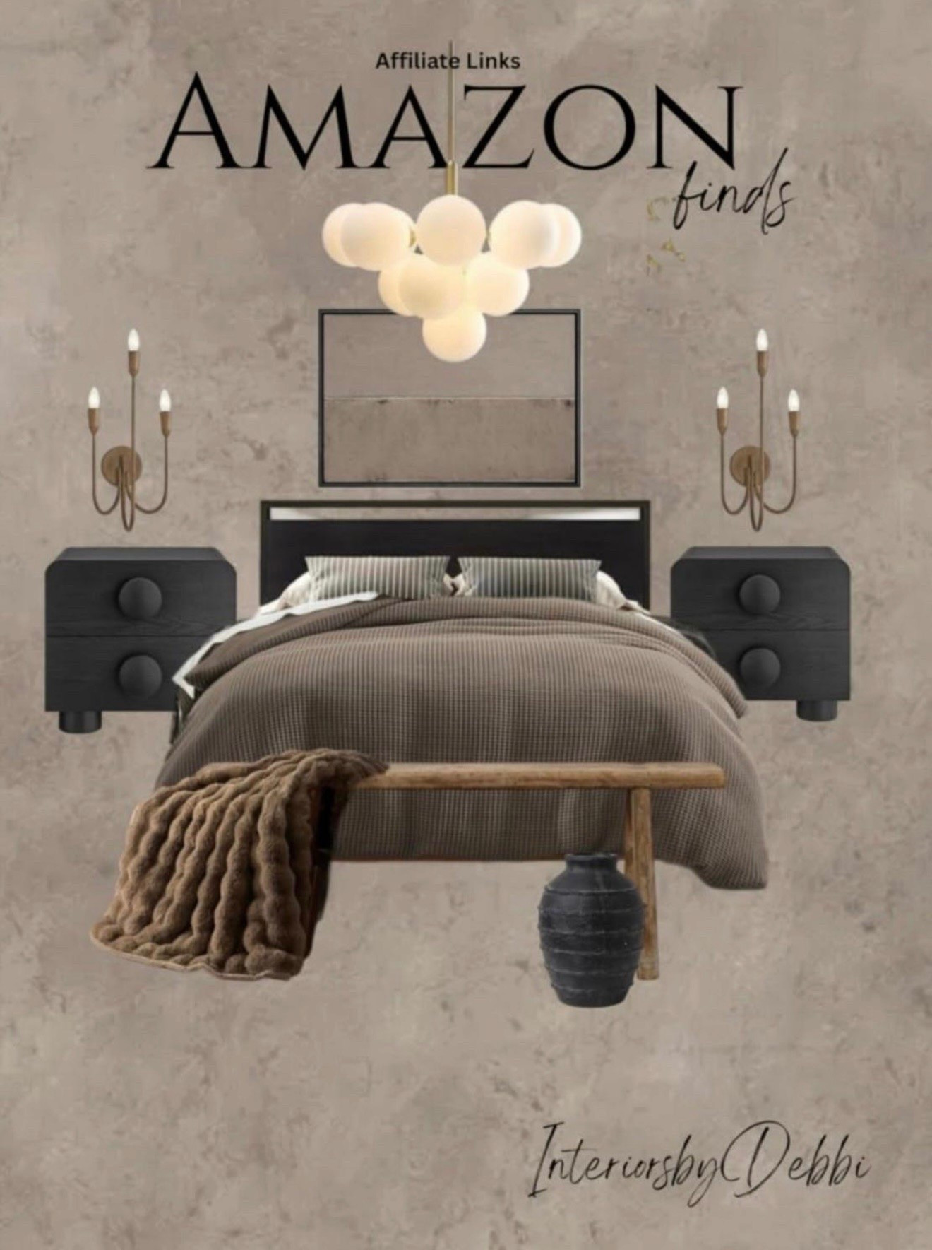 Amazon Finds
Bed frame, nightstands, chandelier, bench, transitional home, modern decor, amazon find, amazon home, target home decor, mcgee and co, studio mcgee, amazon must have, pottery. barn, Walmart finds, affordable decor, home styling, budget friendly, accessories, neutral decor, home finds, buy new arrival, coming soon, sale alert, high end look for less, Amazon favorites, Target finds, cozy, modern, earthy, transitional, luxe, romantic, home decor, budget friendly decor #amazonhome

#LTKSeasonal #LTKHome