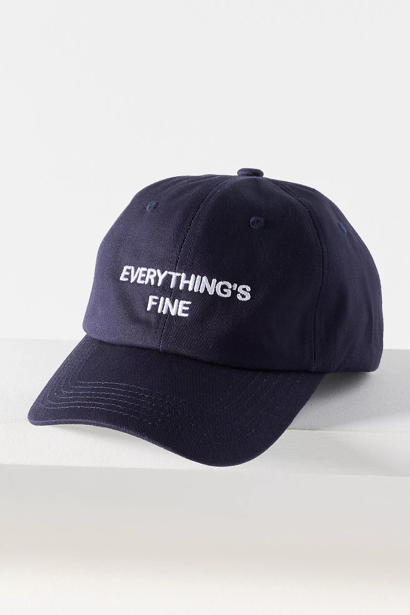 Intentionally Blank Everything's Fine Baseball Cap | Anthropologie (US)