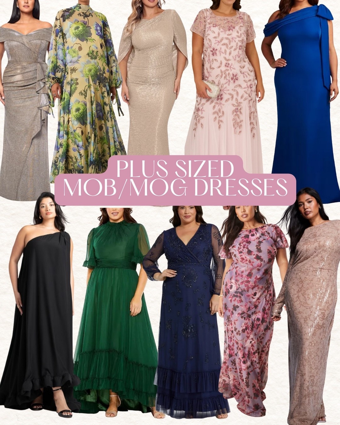 Plus size mother of the bride dresses and mother of the groom dresses 

#LTKPlusSize #LTKOver40