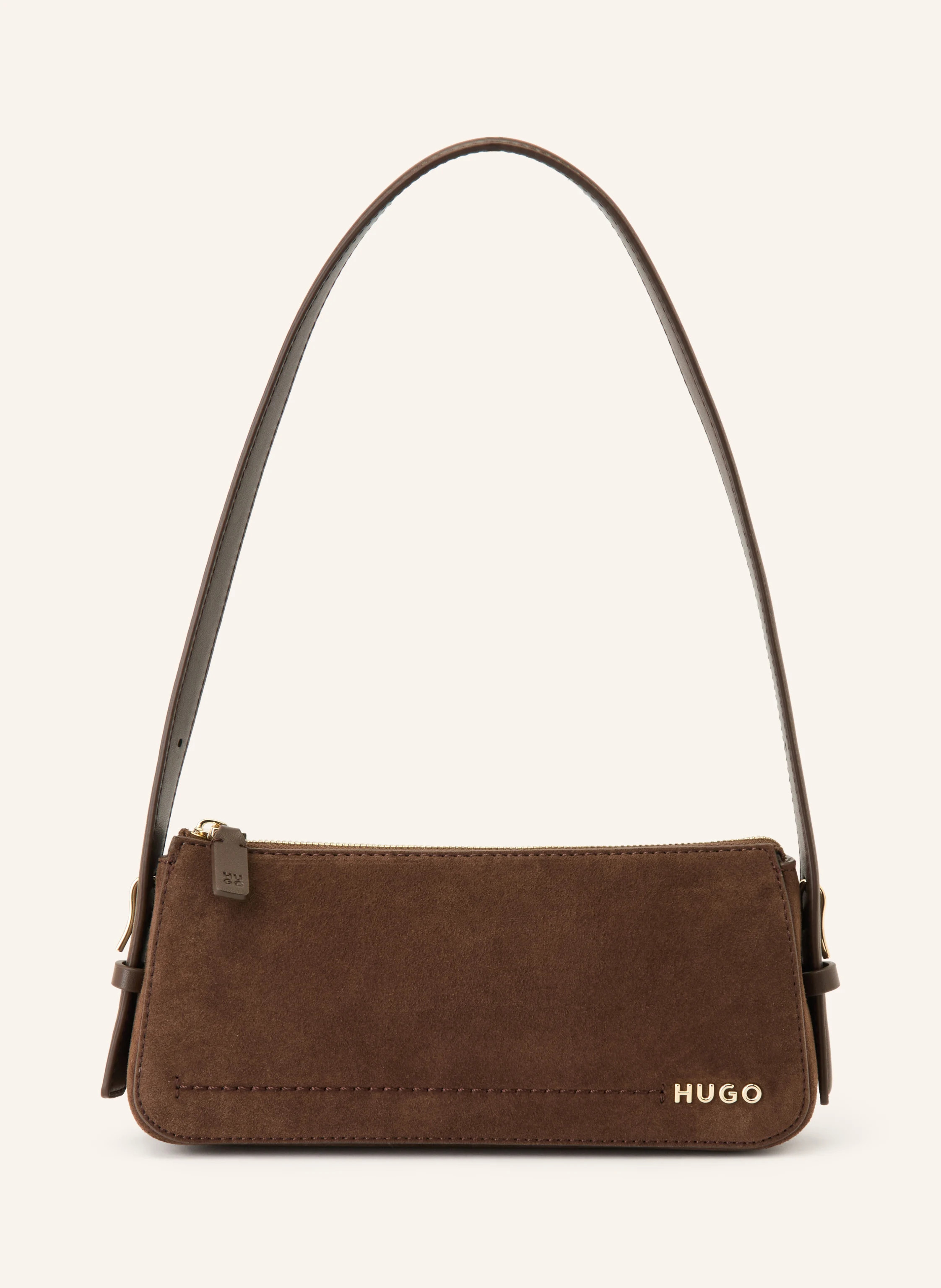 HUGO Schultertasche YORIH in braun / gold | Breuninger (DACH)